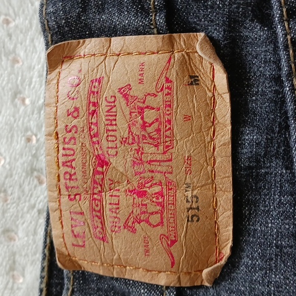 Rare Vintage Levi’s 515 Bootcut Jeans - Charcoal Black Faded Y2K 16 women's - Picture 14 of 15